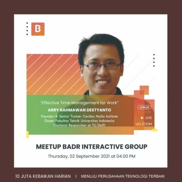 Effective Time Management Webinar Badr Interactive